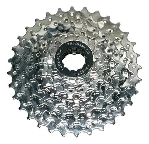 Bicicleta Sin marca Piñon 8V Corona 11-32T A Cassette Cromado — ST Bikes Tandil